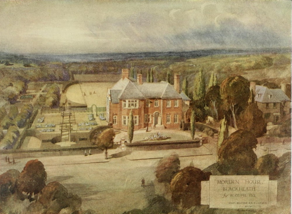 Studio 57 1912 Morden House Blackheath Canvas Art - J Belcher (18 x 24)
