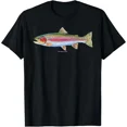 thumbnail image 1 of Studio Abachar Rainbow Trout T-Shirt, 1 of 6
