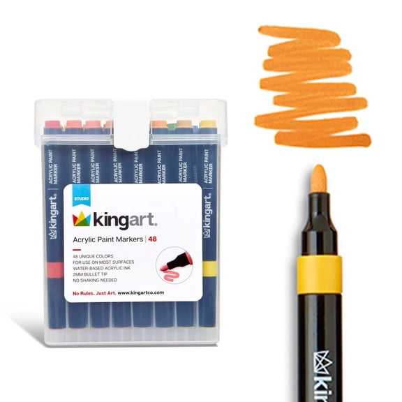 Studio Acrylic Paint Markers 48 Count