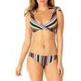 thumbnail image 1 of Studio Anne Cole Sahara Stripe Wrap Tie Bralette Top, 1 of 3