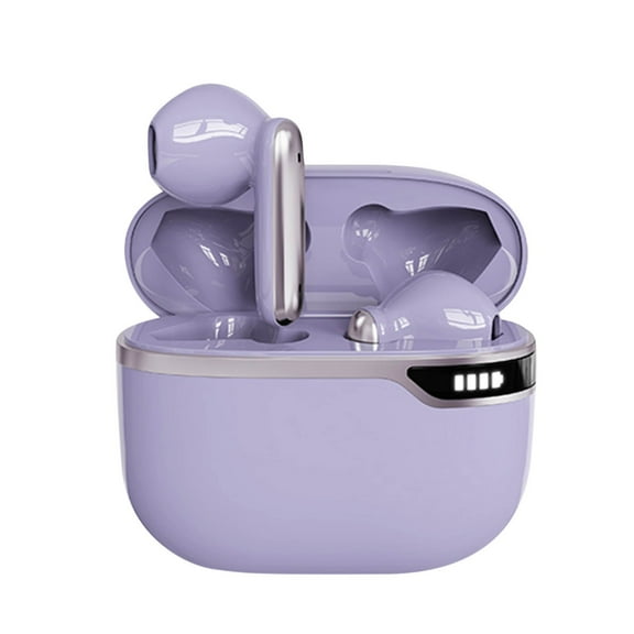 Studio Buds - True Wireless Noise Cancelling Earbuds - Compatible with IOS & Android, Built-in Microphone, IPX4 Rating, Sweat Resistant Earphones, Class 1 Bluetooth Headphones - Purple