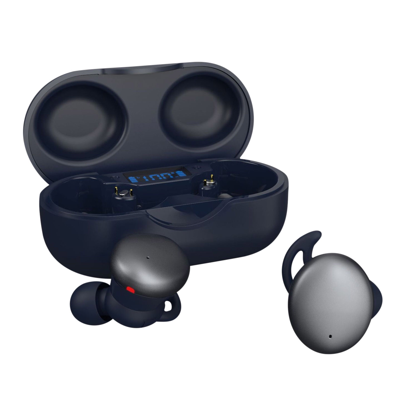 Studio Buds - True Wireless Noise Cancelling Earbuds - Compatible with IOS & Android, Built-in Microphone, IPX4 Rating, Sweat Resistant Earphones, Class 1 Bluetooth Headphones(Blue)
