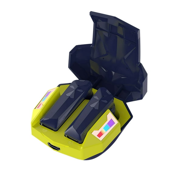 Studio Buds - True Wireless Noise Cancelling Earbuds - Compatible with IOS & Android, Built-in Microphone, IPX4 Rating, Sweat Resistant Earphones, Class 1 Bluetooth Headphones(Yellow)