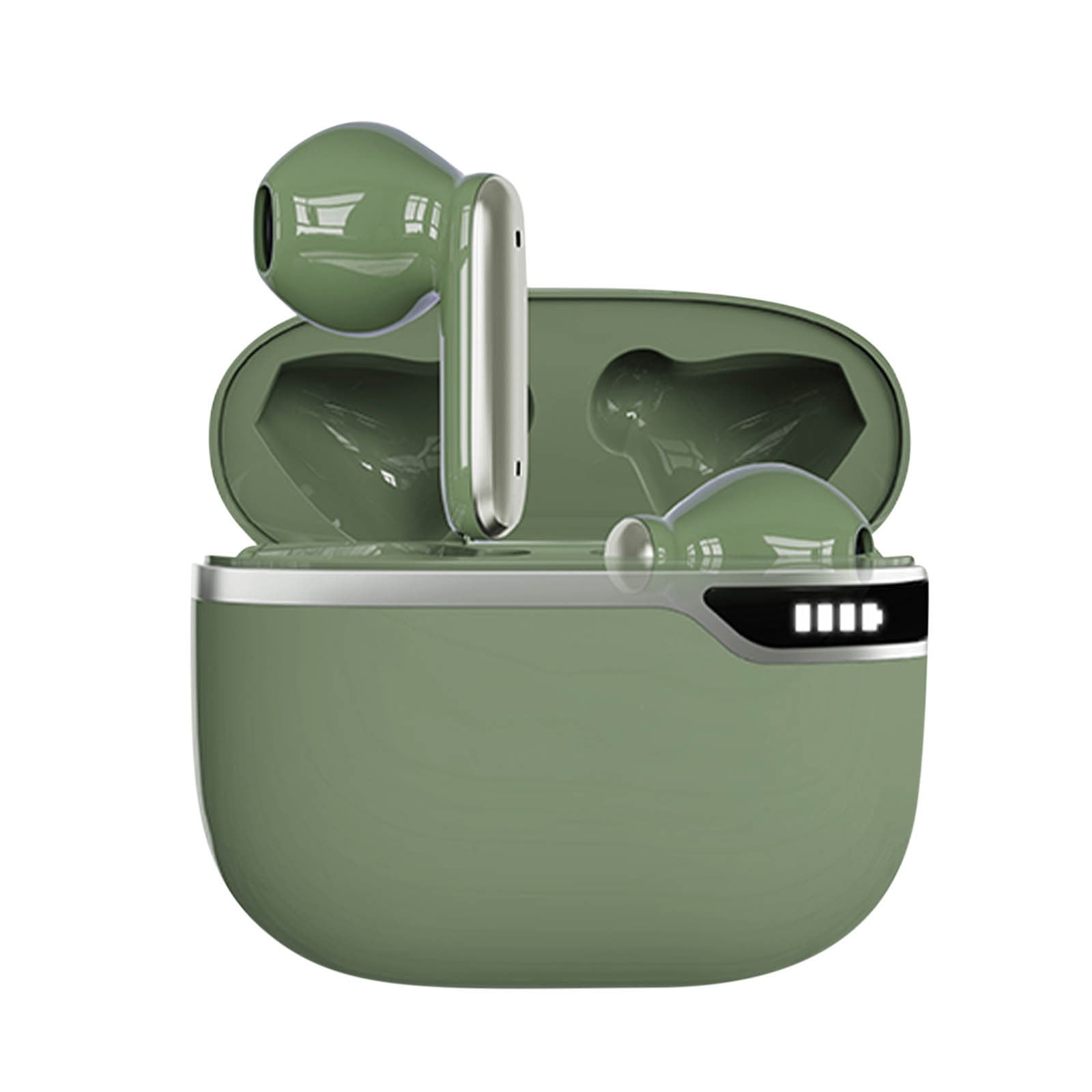 Studio Buds - True Wireless Noise Cancelling Earbuds - Compatible with IOS & Android, Built-in Microphone, IPX4 Rating, Sweat Resistant Earphones, Class 1 Bluetooth Headphones - Green
