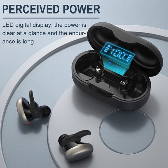 Studio Buds - True Wireless Noise Cancelling Earbuds - Compatible with IOS & Android, Built-in Microphone, IPX4 Rating, Sweat Resistant Earphones, Class 1 Bluetooth Headphones(Black)