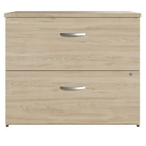 Studio C 2 Drawer Lateral File Cabinet in Natural Elm - Engineered Wood