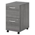 thumbnail image 1 of Studio C 2 Drawer Mobile File Cabinet in Platinum Gray - Engineered Wood, 1 of 7