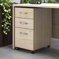 thumbnail image 1 of Studio C 3 Drawer Mobile File Cabinet in Natural Elm - Engineered Wood, 1 of 5