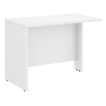 Studio C 42W Desk Return in White - Engineered Wood