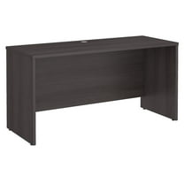 Studio C 60W x 24D Credenza Desk in Storm Gray - Engineered Wood