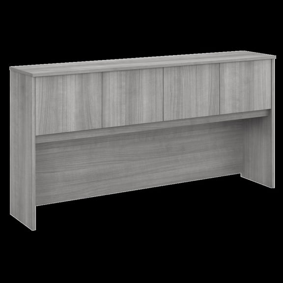 Studio C 72W Hutch in Platinum Gray - Engineered Wood