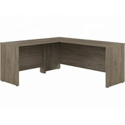 Studio C 72W L Shaped Desk with 42W Return in Modern Hickory - Engineered Wood