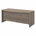 thumbnail image 1 of Studio C 72W x 36D Bow Front Desk in Modern Hickory - Engineered Wood, 1 of 2