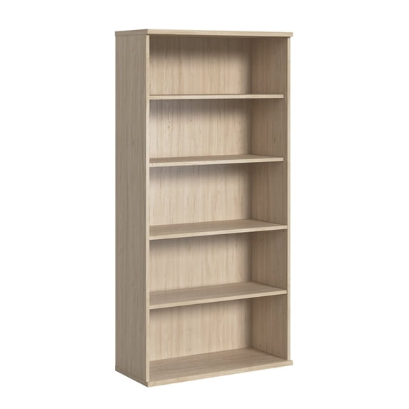 Studio C Tall 5 Shelf Bookcase in Natural Elm - Engineered Wood