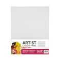 thumbnail image 1 of Studio Canvas Panel, 100% Cotton Acid Free White Canvas, 8"X10", 6 Pieces, 1 of 4