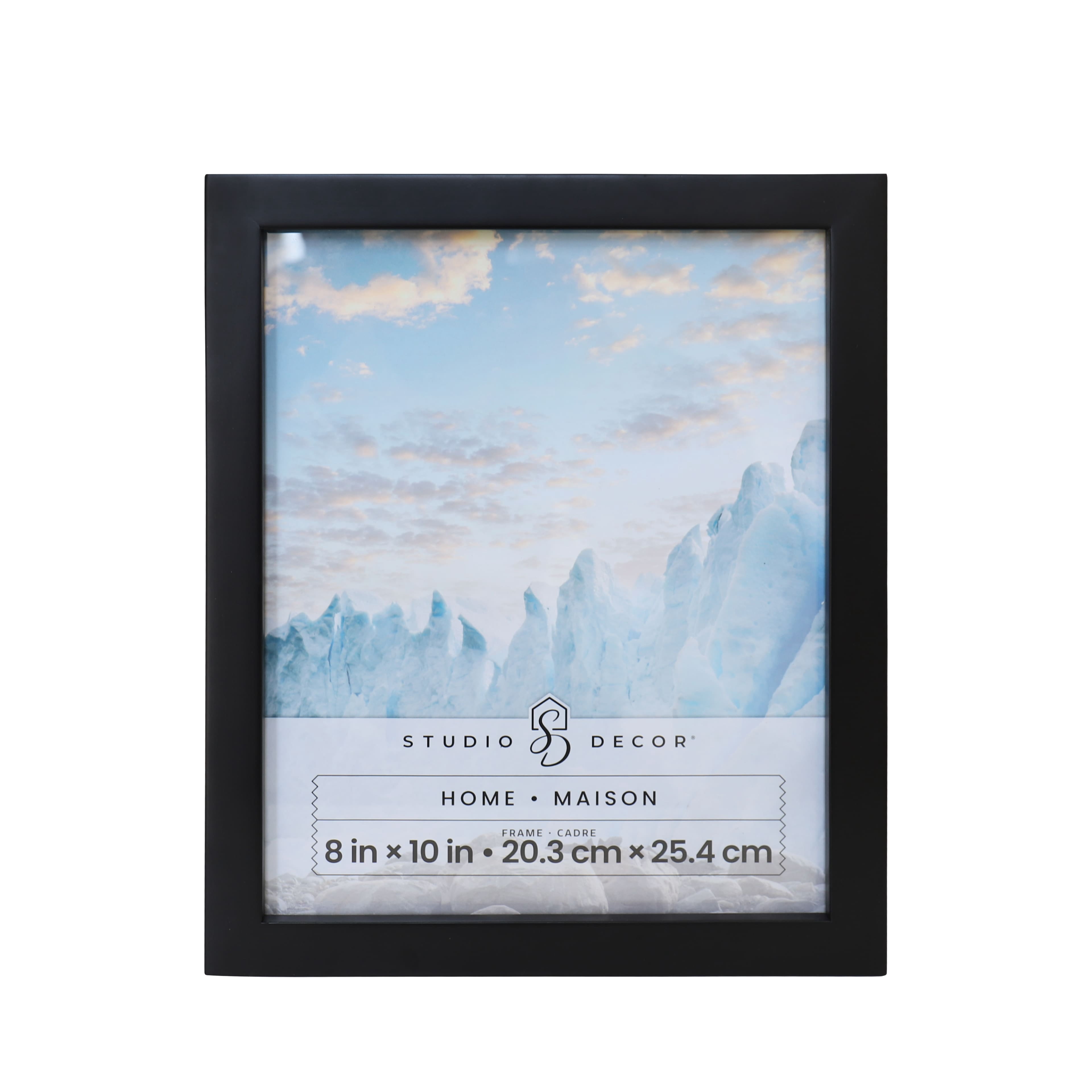 Threeplusone Tyler Frame Studio Decor Home Black Tyler Frame - Modern Wall Photo Frame, 3/4 ...