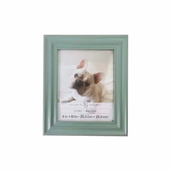 Studio Decor Home Sage Green Catalina Frame – Modern Wall Photo Frame - Soft Green Finish - 8" x 10" Display - 1 Pack