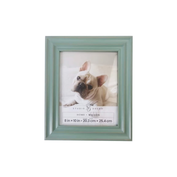 Studio Decor Home Sage Green Catalina Frame - Modern Wall Photo Frame, Soft Green Finish, 8" x 10" Display, 1 Pack