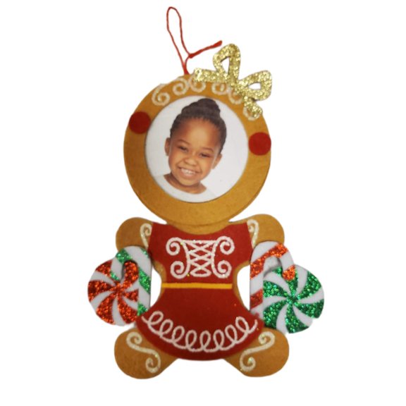 Studio Decor Felt Photo Ornament 8in for Kids