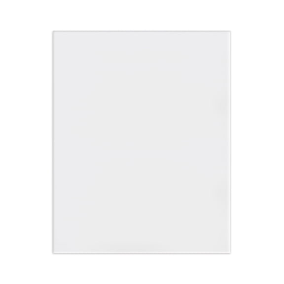 Studio Decor Clear Plastic Sheet, Shatter-Resistant Polystyrene Frame Glass Replacement, Clear, 1.4 mm, 8" x 10", 6-Pack