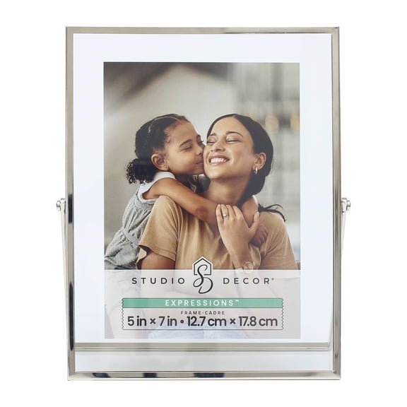 Studio Decor Expressions Silver Metal Tabletop Float Frame, 6 Pack
