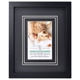thumbnail image 1 of Studio Decor Tabletop Frame, Double Mat, Matte Black, 8" x 10" Unmatted, 1-Pack, 1 of 6