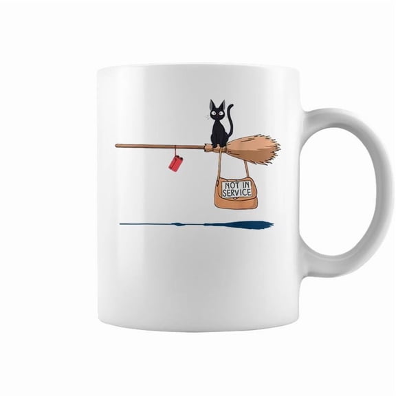 Studio Delivery Service Jiji Black Cat Anime 1 Coffee Mugs