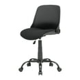 thumbnail image 1 of Studio Designs Folding Back (Space Saving) Modern Swivel Office Task Chair with Height Adjustable Seat, Black, 1 of 17