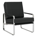 Pattern Design Studio Website Studio Designs Home Allure Blended Leather Accent Arm Chair in Black ...