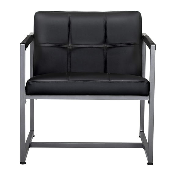 Studio Designs Home Camber Mid-Century Modern Accent Chair in Black