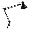 thumbnail image 1 of Studio Designs Metal Swing Arm Desk Lamp with LED Bulb and Clamp Base for Drafting Table Tops in Black, 1 of 2
