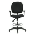 thumbnail image 1 of Studio Designs Winslow Professional Swivel Drafting Chair - Height, Tilt, and Arm Adjustable - Black, 1 of 19