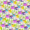 thumbnail image 1 of Studio E Hello Spring! Green Fabric Rabbit Bunny Multi 100% Cotton Fabric sold by the yard, 1 of 1