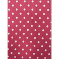 thumbnail image 1 of Studio E Paisley III Rose & White 1/4" Polka Dot Cotton Fabric By The Yard, 1 of 1