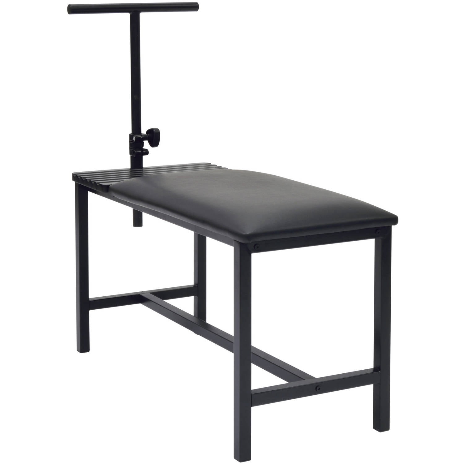 Studio Designs Metal Artist Bench with Padded Seat / Adjustable Easel / Art Horse in Black