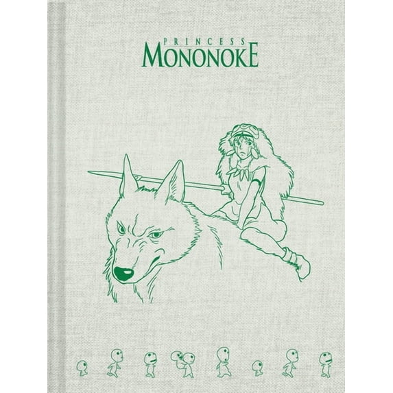 Studio Ghibli Studio Ghibli Princess Mononoke Notebook, (Hardcover)