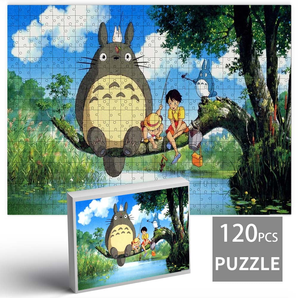 Studio Ghibli Puzzles for Adults 120 Pieces Teens Jigsaw Challenging