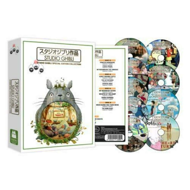 Studio Ghibli Special Edition Collection 25 Movies (DVD)