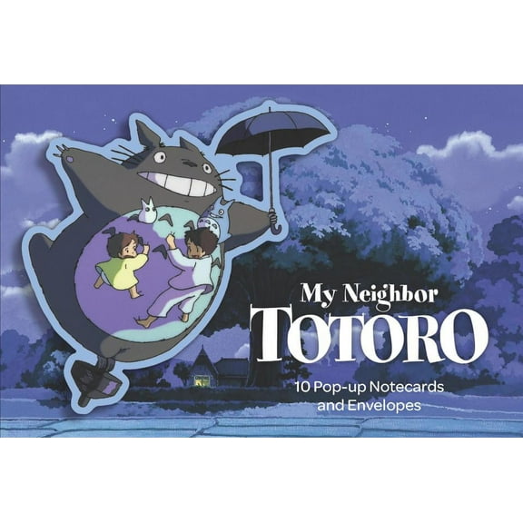 Studio Ghibli x Chronicle Books: My Neighbor Totoro: 10 Pop-Up Notecards and Envelopes : (Totoro Products, Studio Ghibli Products, Totoro Art Books) (Cards)