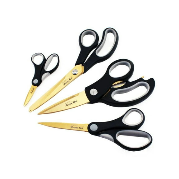 Studio Gold Series Ti 4pc Scissors Set