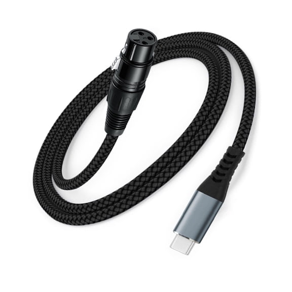 Studio Grade USB C To 3Pin Female Auditory Cable Low Loss Design For Podcasting Music Production Streaming
