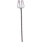 5-Piece Bloody Farmer Pitchfork Costume Accessory