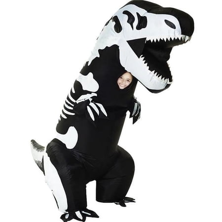 Child's Skeleton T-Rex Inflatable Costume