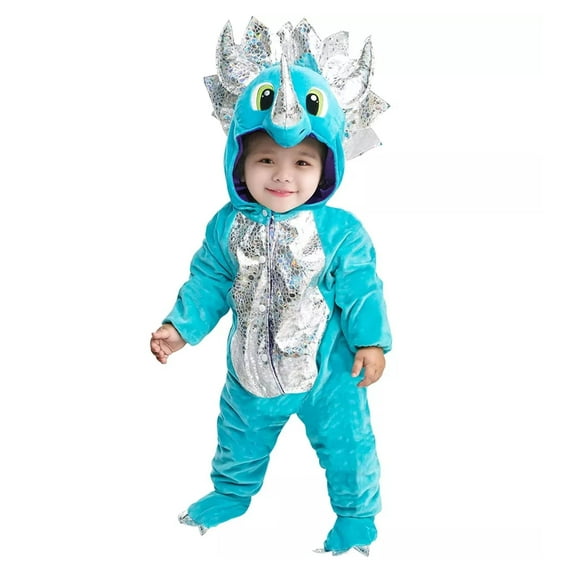 Studio Halloween Darling Dinosaur Blue Costume Child's 2T