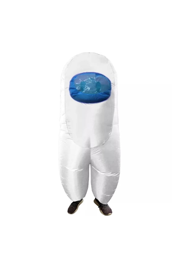 Inflatable Imposter Costume for Adults with Fan, One Size Fits Most