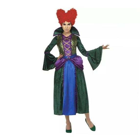 Studio Halloween, LLC Salem Bossy Witch Hocus Pocus Inspired Adult Costume | Medium 10-12 Female