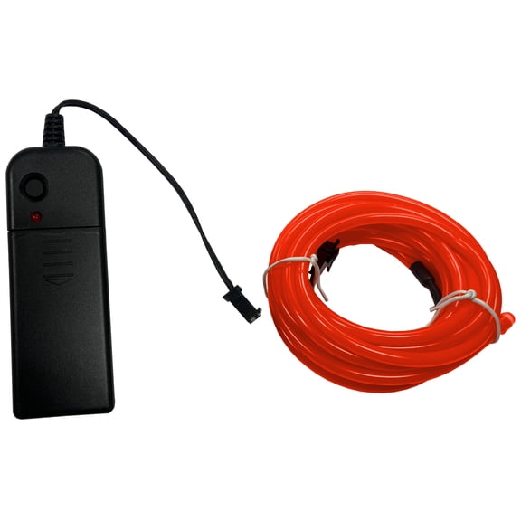 Studio Halloween Party Wire Red 3.2mm EL Wire With DC3V 3-Mode Inverter 5 Meter Length