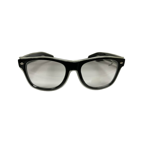 Aqua Party Wire EL Wire Lite-up Wayward Traveler Glasses