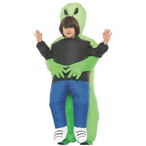 Child's Alien Abduction Inflatable Costume