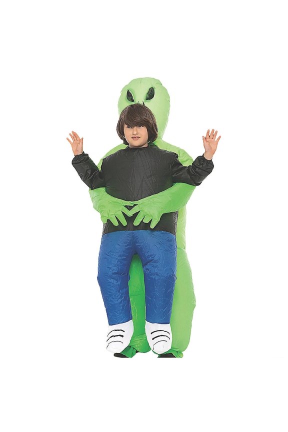 Child's Alien Abduction Inflatable Costume